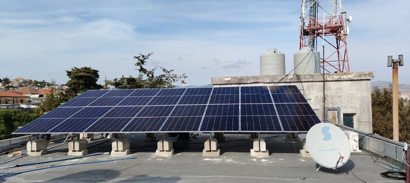 Ballasted rooftop array